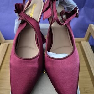 Burgundy Women's Shoes Size 12
